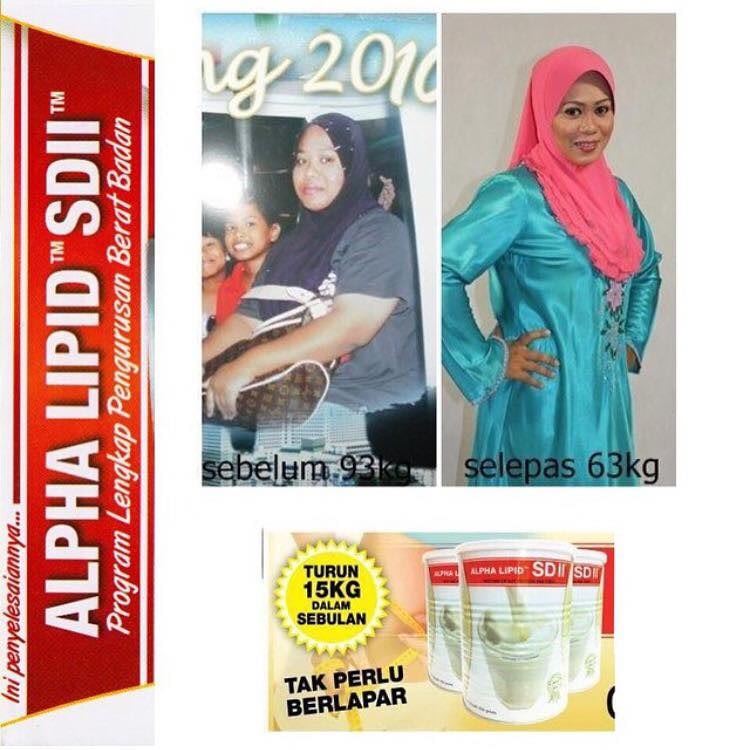 Testimoni Produk Pelansingan Badan Terkenal SDII - Keto 